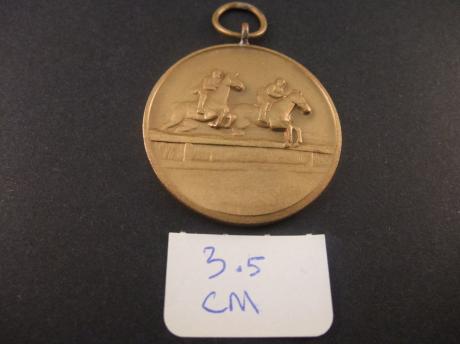 Paardenrace hippische sport Military penning 3 cm doorsnede